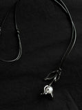 Infernal Bloom Knot Necklace