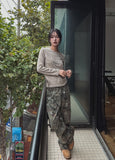 [U-BASIC] Silket Round Cotton Long Sleeve