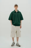 Cargo round half pants