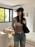 Wet vintage belt shoulder bag