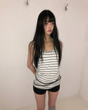 U-Ten Striped Long Sleeveless