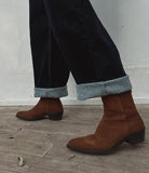 [Handmade] Rope suede boots