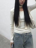 [Muffler Set] Niven Muffler One Off Slim Knit Set