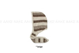 (WOOL) STRIPE STRAP BALACLAVA