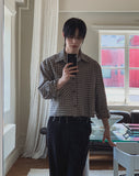 Serven Vintage Check Crop Shirt