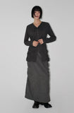 SHIRRING STRAP BLOUSE