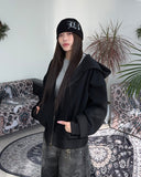 Sener Wide Lip Hooded Zip-up