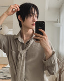 Sailor Silky Pocket Overshirt