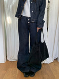 Monda Non-Fade Raw Denim Bootcut Pants