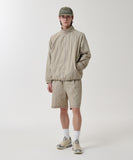 COVER STITCH NYLON TRACK JACKET