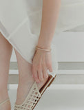 [Premium Plating] Essence AB Twist Pave Bangle