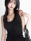 Rose Drape One Piece