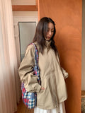 Ravals Collar Over Bomber Jacket