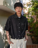 Flint Denim Short Sleeve Shirt