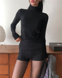 Epi Fold Knit Span Shorts