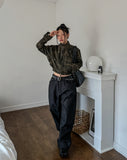 Camouflage Crop Rider Jacket