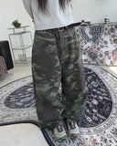 Days Camo Button Cotton Pants