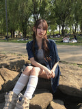 Coser Tencel Western Short Sleeve Denim Shirt