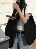 Popo Dot Big Shoulder Bag