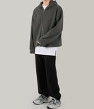Caff hood zip-up