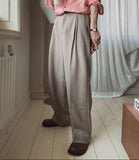 Julia Wrap Pintuck Over Slacks