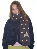 Dot Knit Muffler