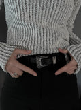 bohemian thin solo belt