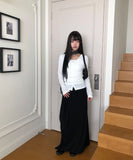 Elon String Knot Long Skirt