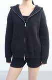 Celine hooded sweatshirt + shorts set