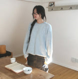 [Wool10] Loose fit wool round knit
