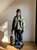 Monda Non-Fade Raw Denim Bootcut Pants