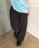 Paulbe Wide Banding Pants