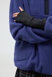 Etherbone Half Fleece Zip-Up Sweater