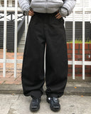 Toz Back Pocket Cotton Balloon Pants