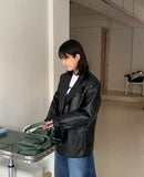 Sokira Over Leather Jacket