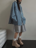 Ordi Snap Over Hood Shirt