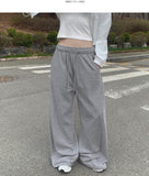 Four-Season Folding Volume Fit Wide Banding Pants