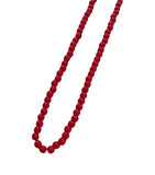 PLUM BEADS NECKLACE