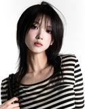 Anna Stripe Short Sleeve Tee