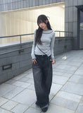 Hemmer Side Pintuck Wide Washing Pants