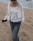 Rakku Crop Cardigan