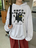 Dento Cat Printing Hoodie