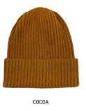 Radi Angora Ribbed Beanie