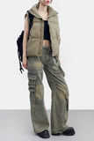 Tima Layered Strap Pocket Pants