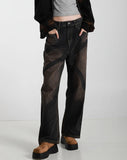 Paint Red Brick Denim