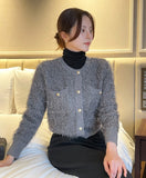 Peko Wings Pearl Knit Cardigan