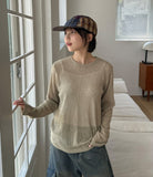 Panke Summer Layered Long Sleeve Tee