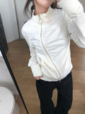 Conf color matching pocket bootcut pants