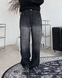 Kit Washing Wide Denim Pants