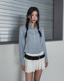 Mulve folding flare skirt pants